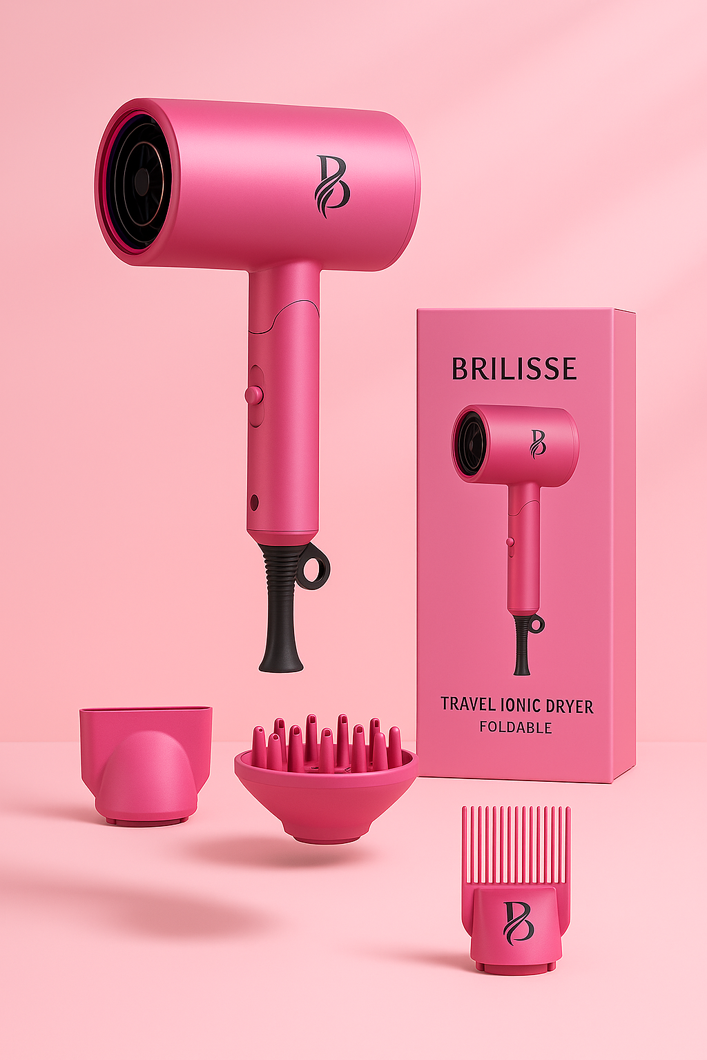 Travel Ionic Dryer – Foldable